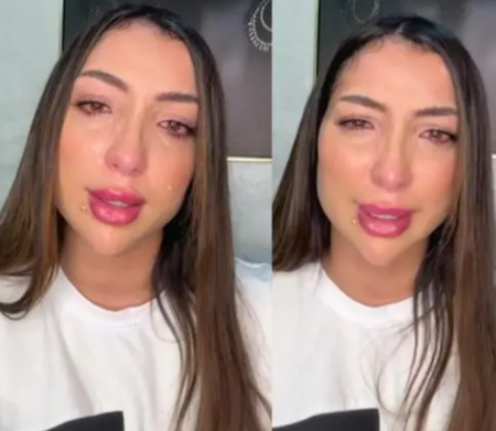 شاهد بكاء دنيا بطمة ومحمد الترك بالفيديو